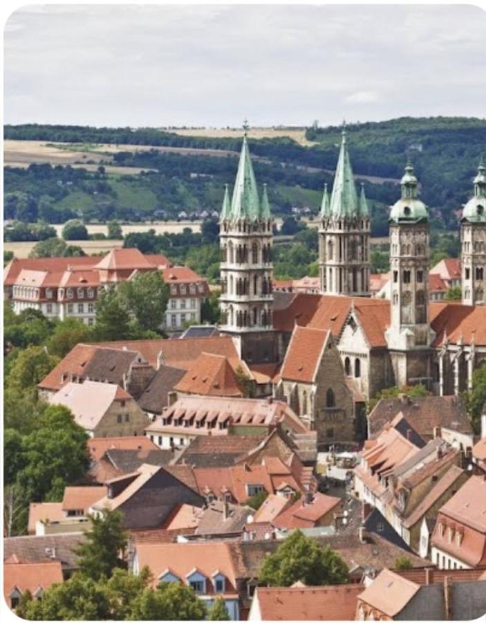 Schoene Neue 4 Zimmer Wohnung Mit Sued-Balkon Bis 8 Personen Naumburg  Esterno foto